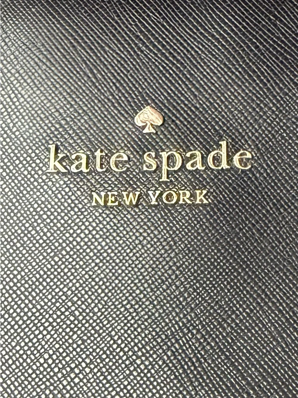 Kate Spade Daily Large Tote Black Saffiano Leather Bag K8662